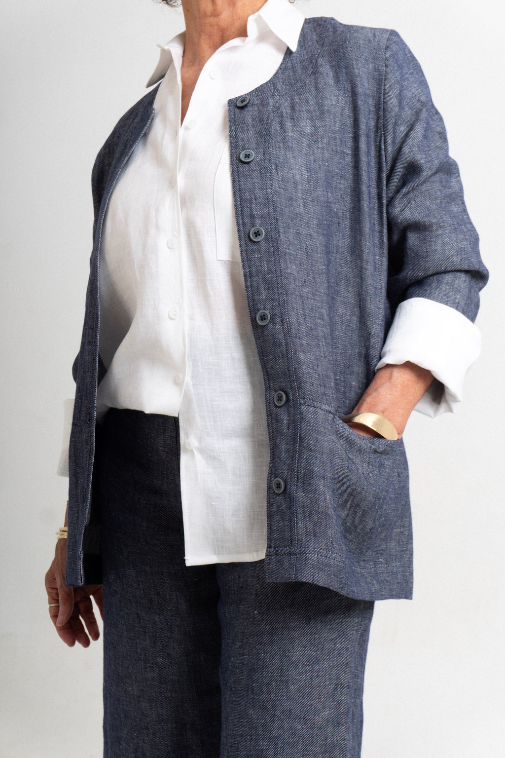 Roma Linen Jacket