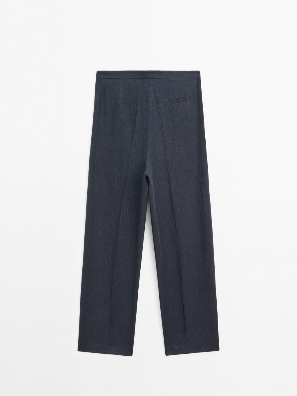 Riva Linen Trousers in Navy