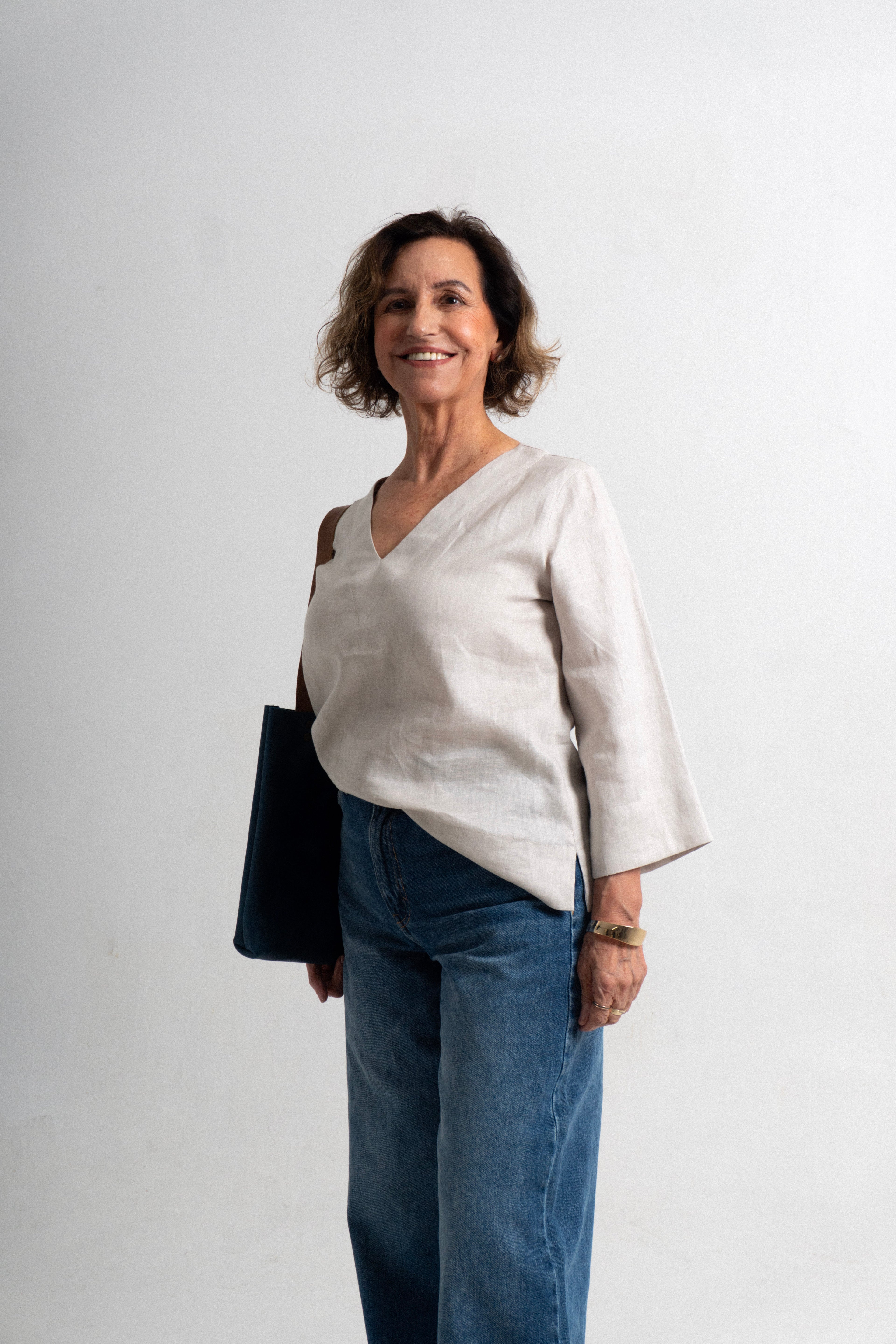 Blusa de Lino Mila