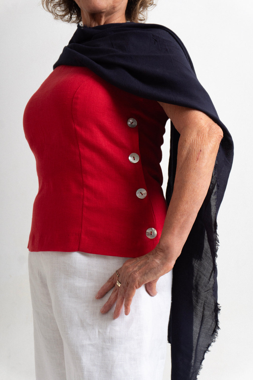 Vera Linen Top