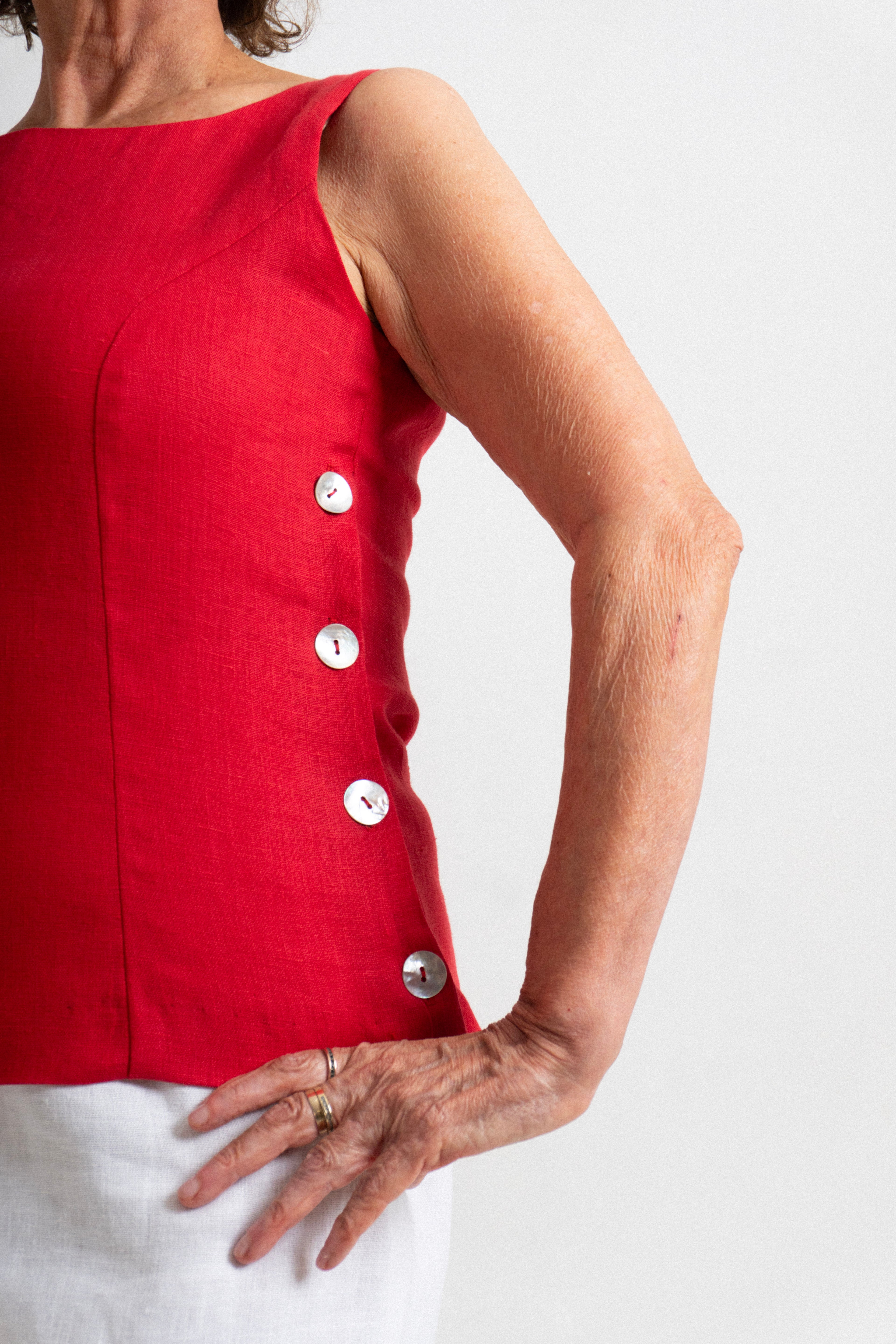 Vera Linen Top