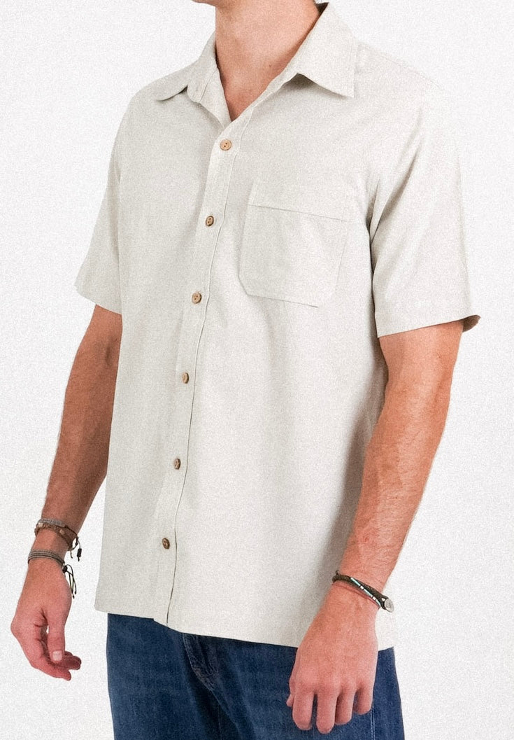 Camisa Manta Cozumel - Latte (Manta)