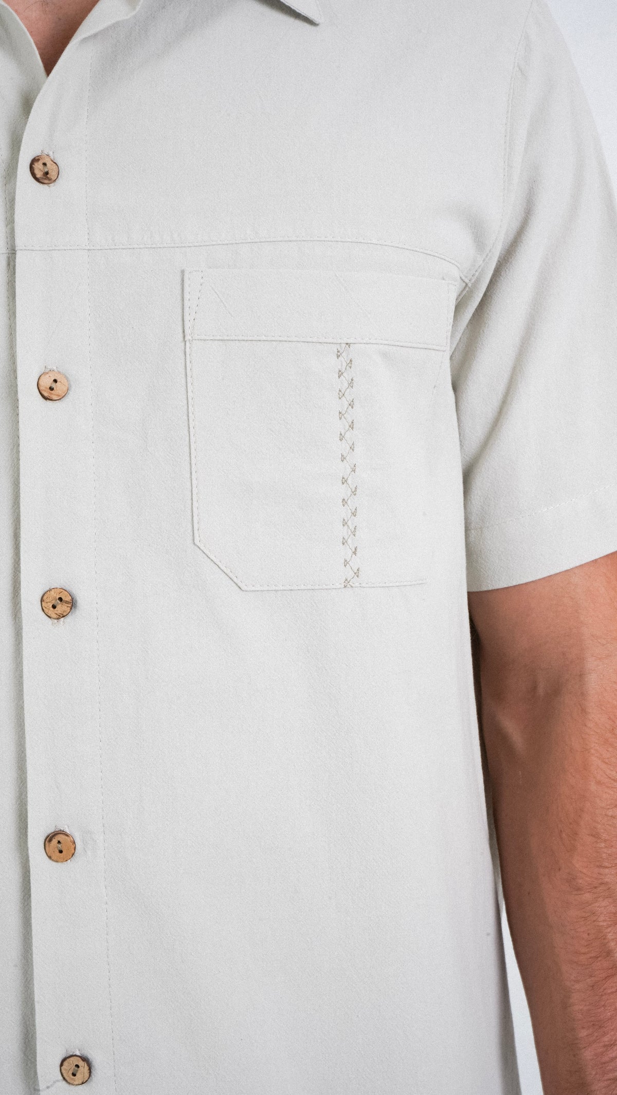 Camisa Manta Puebla - Latte (Manta)