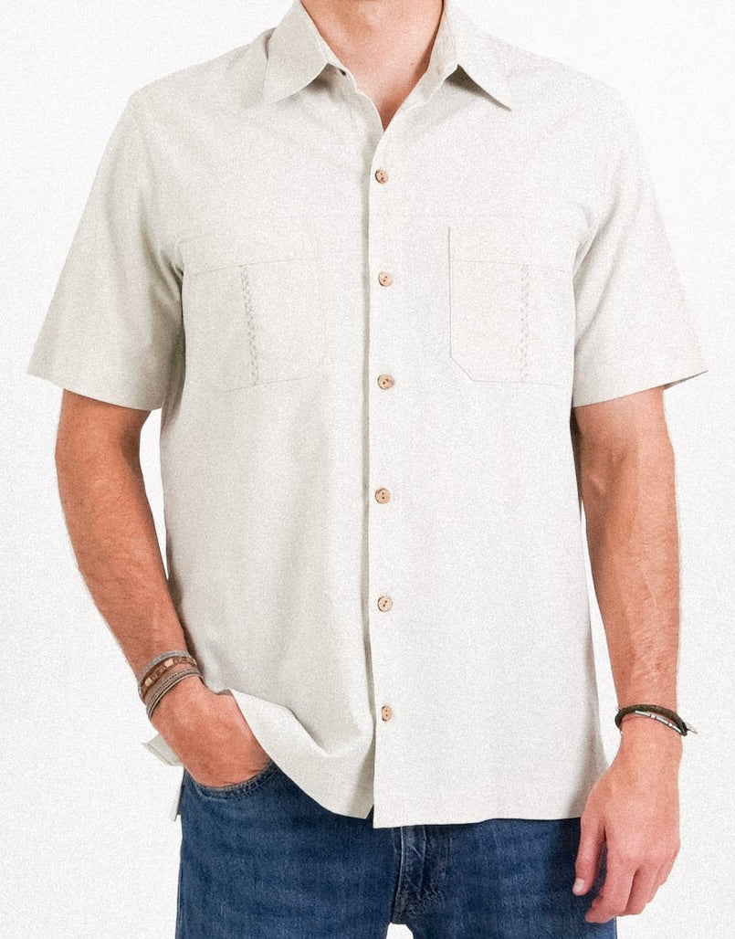 Camisa Manta Puebla - Latte (Manta)