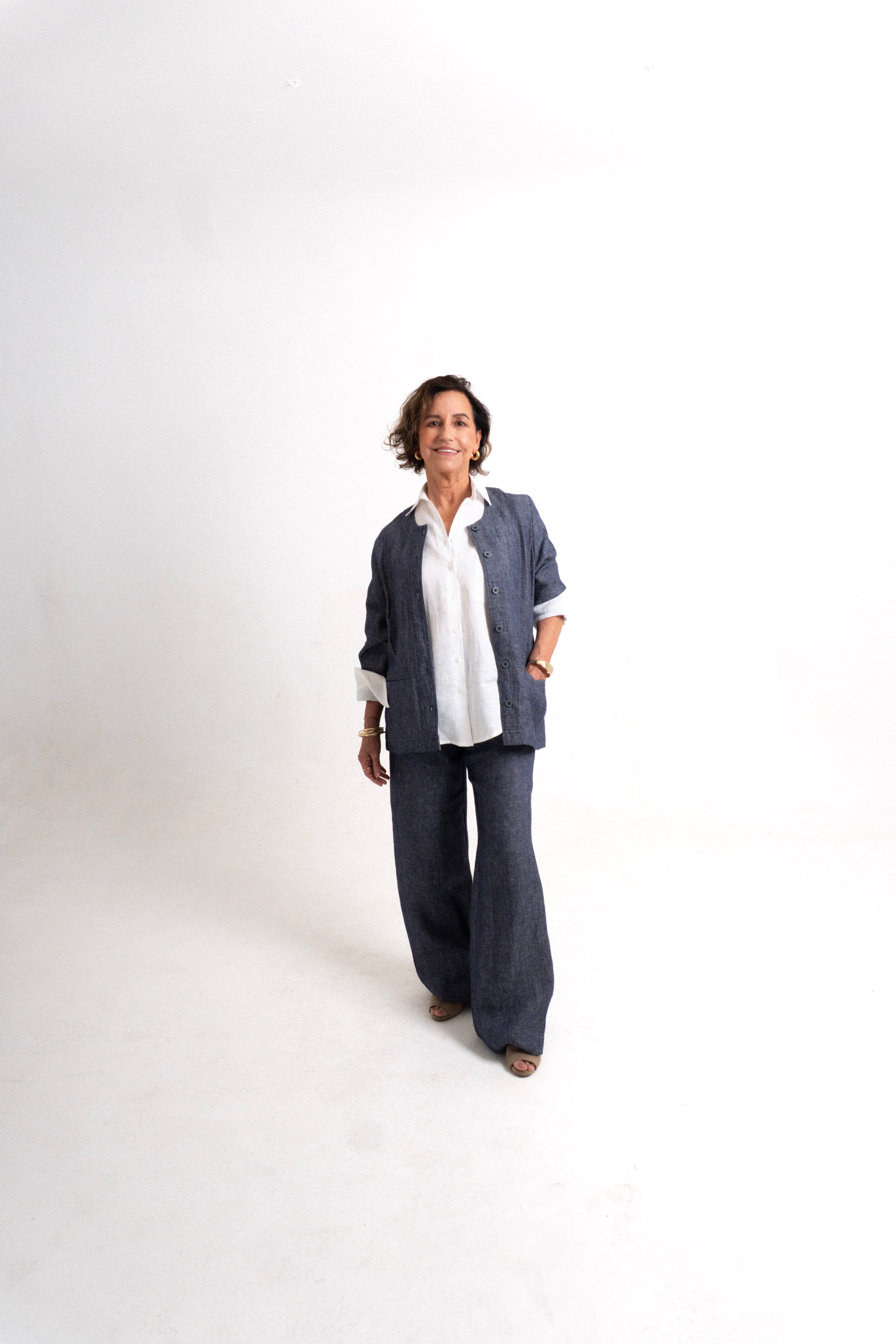 Chaqueta Roma - Indigo