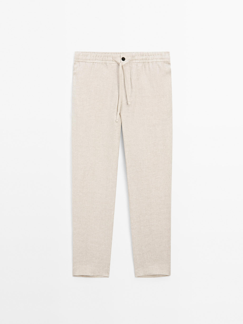 Monterroso Linen Trousers in Oatmeal