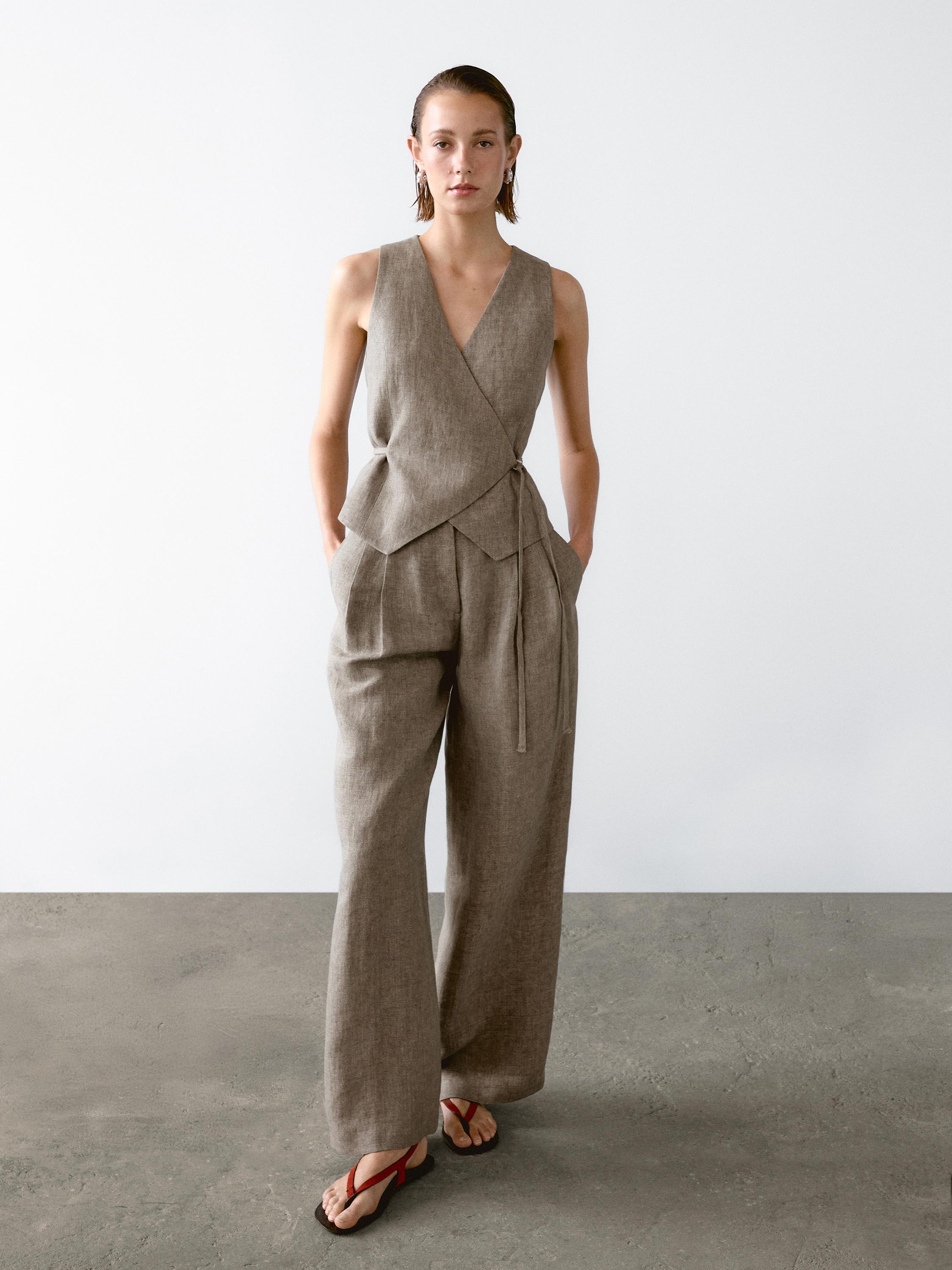 Musk Linen Trousers