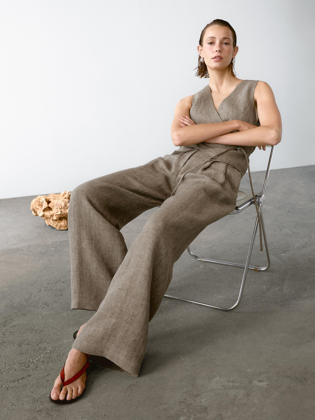 Musk Linen Trousers