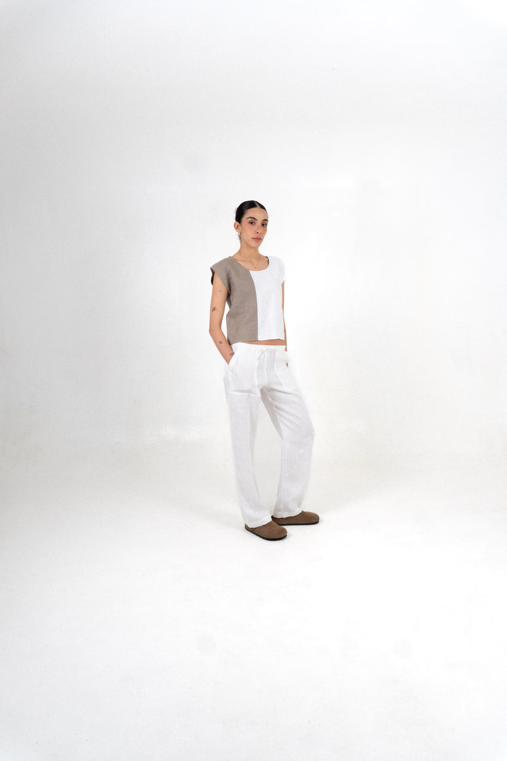 Pantalon Ibiza - Blanco