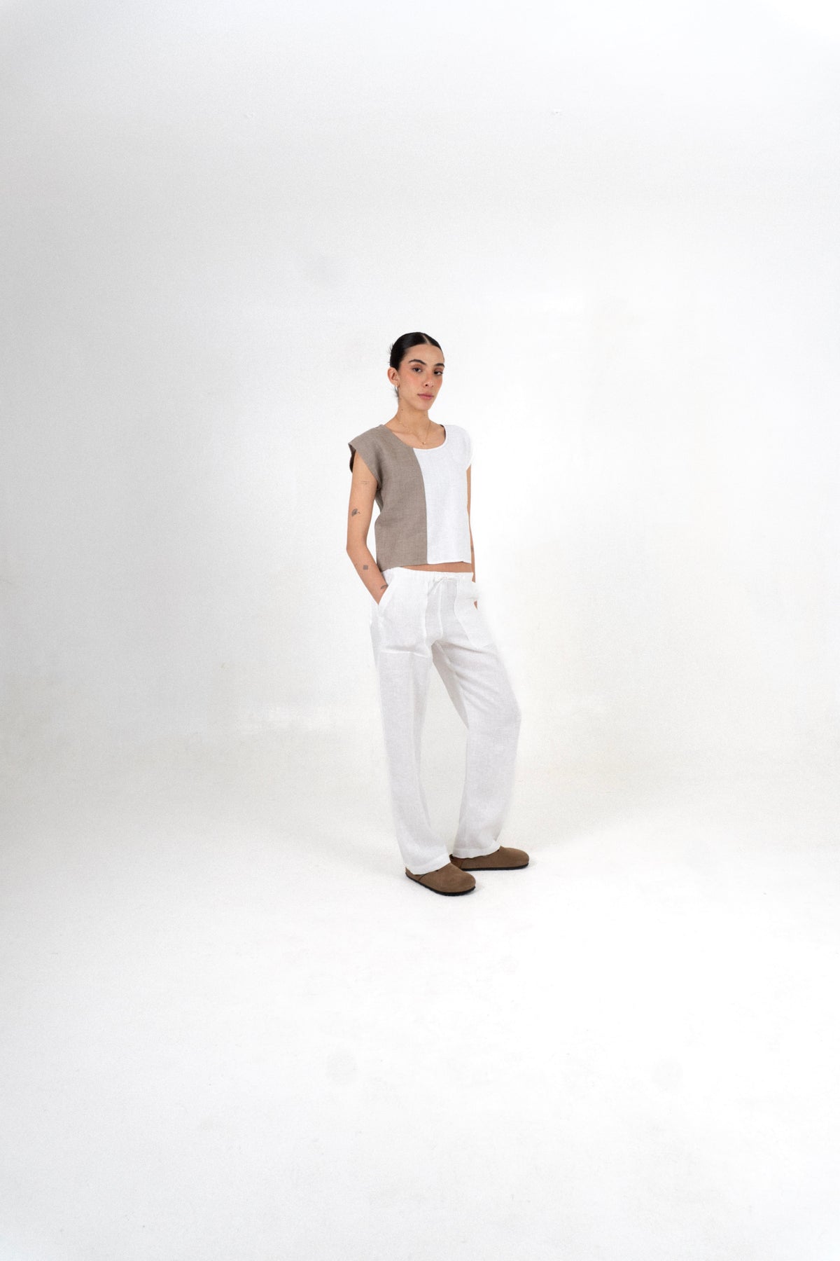 Pantalon Ibiza - Blanco