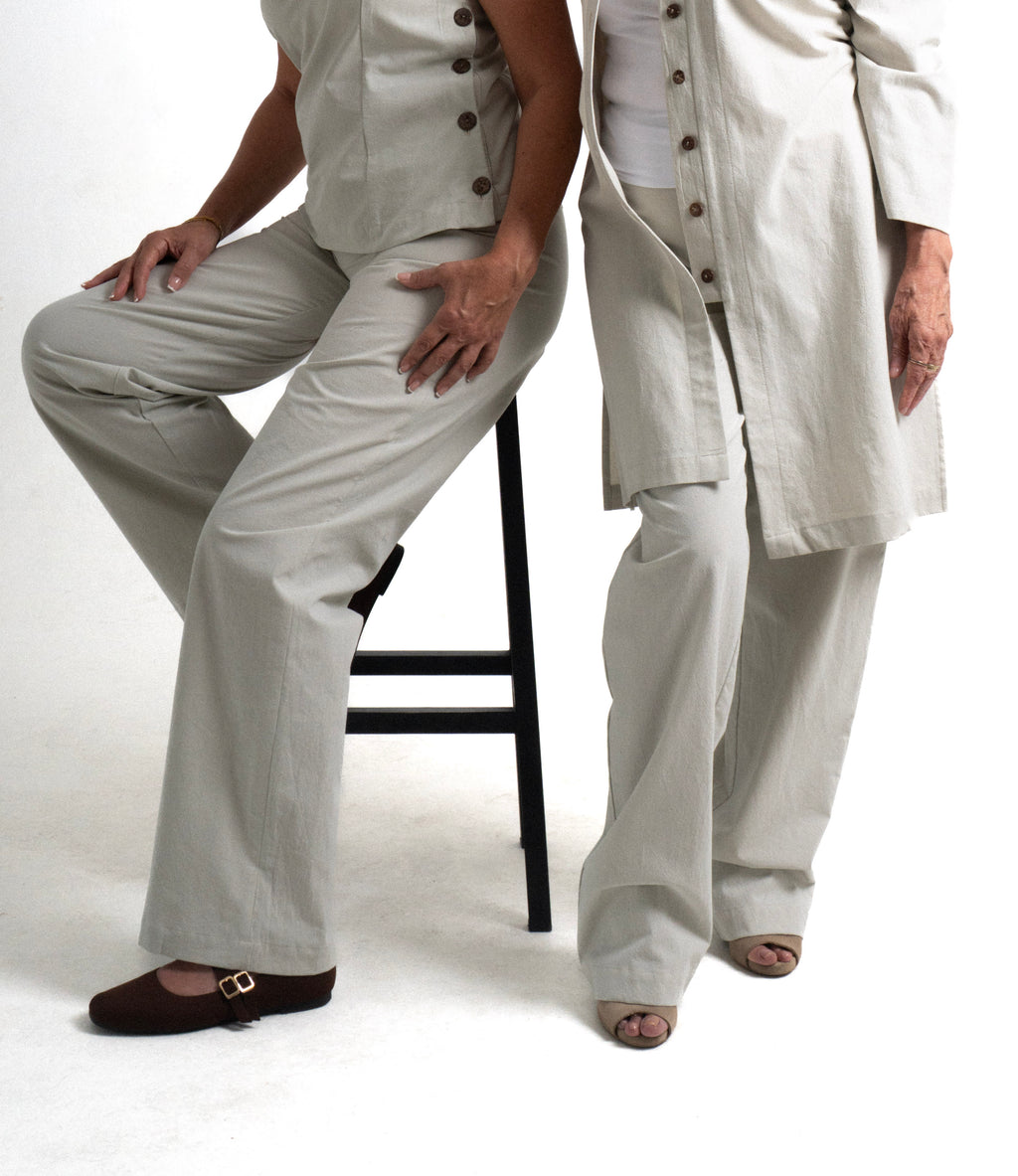 Pantalon Florencia - Latte (Manta)