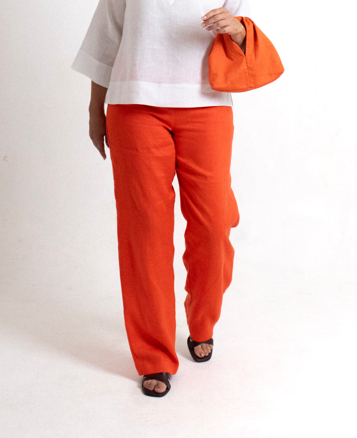 Pantalon Florencia - Mandarina