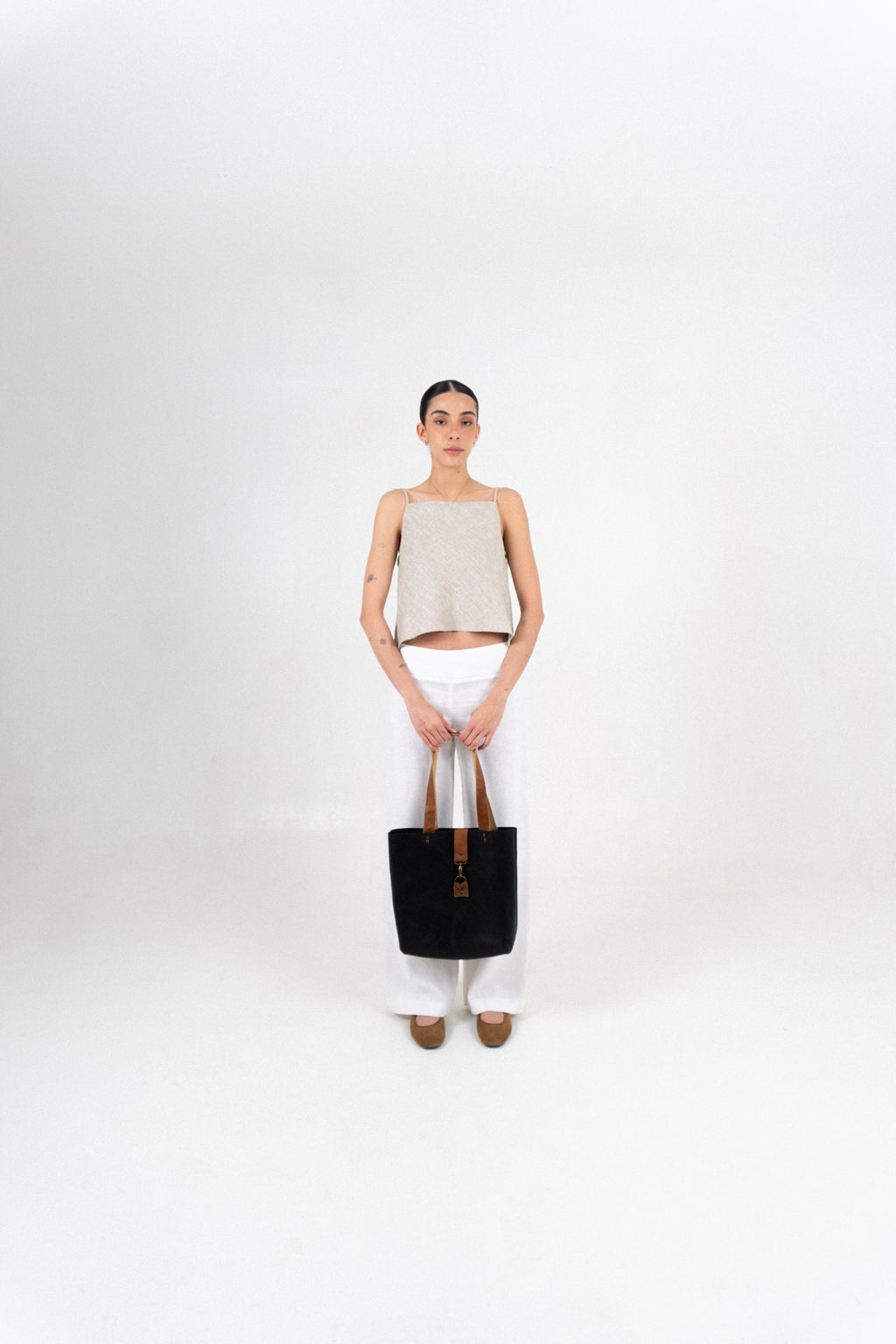 Pantalon Miranda - Blanco (Lino)