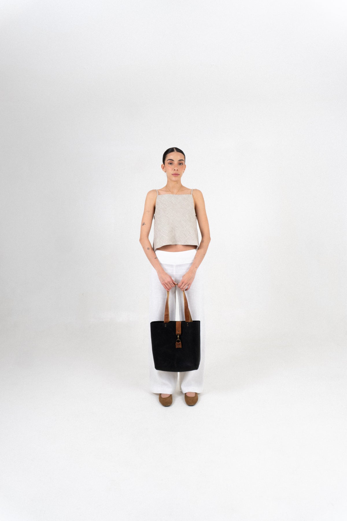 Pantalon Miranda - Blanco (Lino)