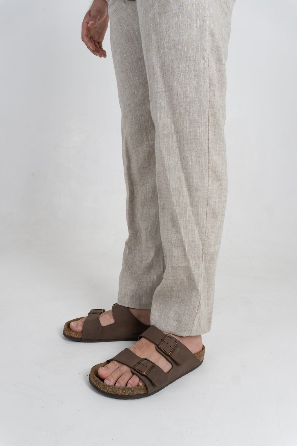 Pantalon Lino Santorini - Avena