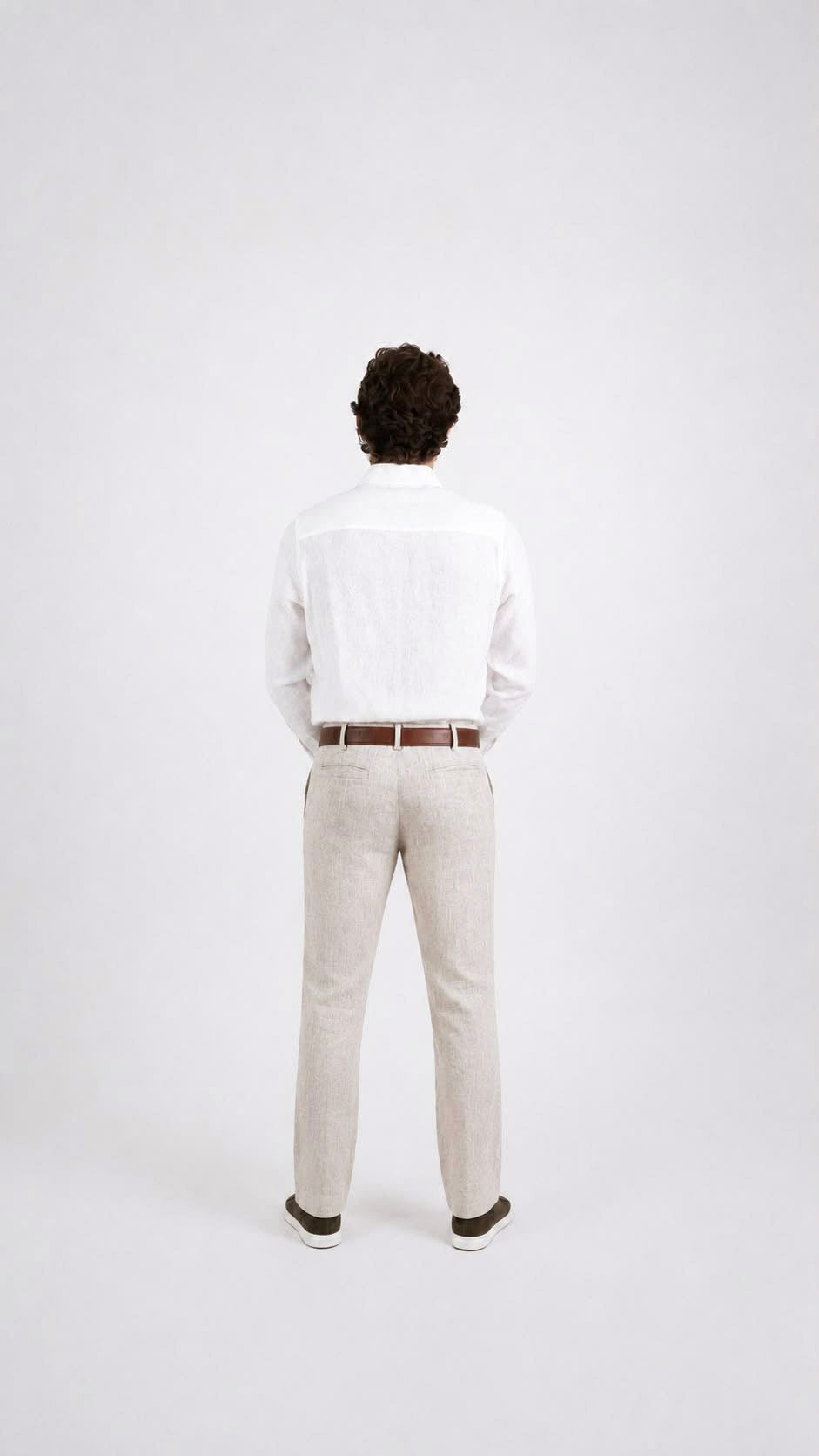 Pantalon Lino Santorini - Avena