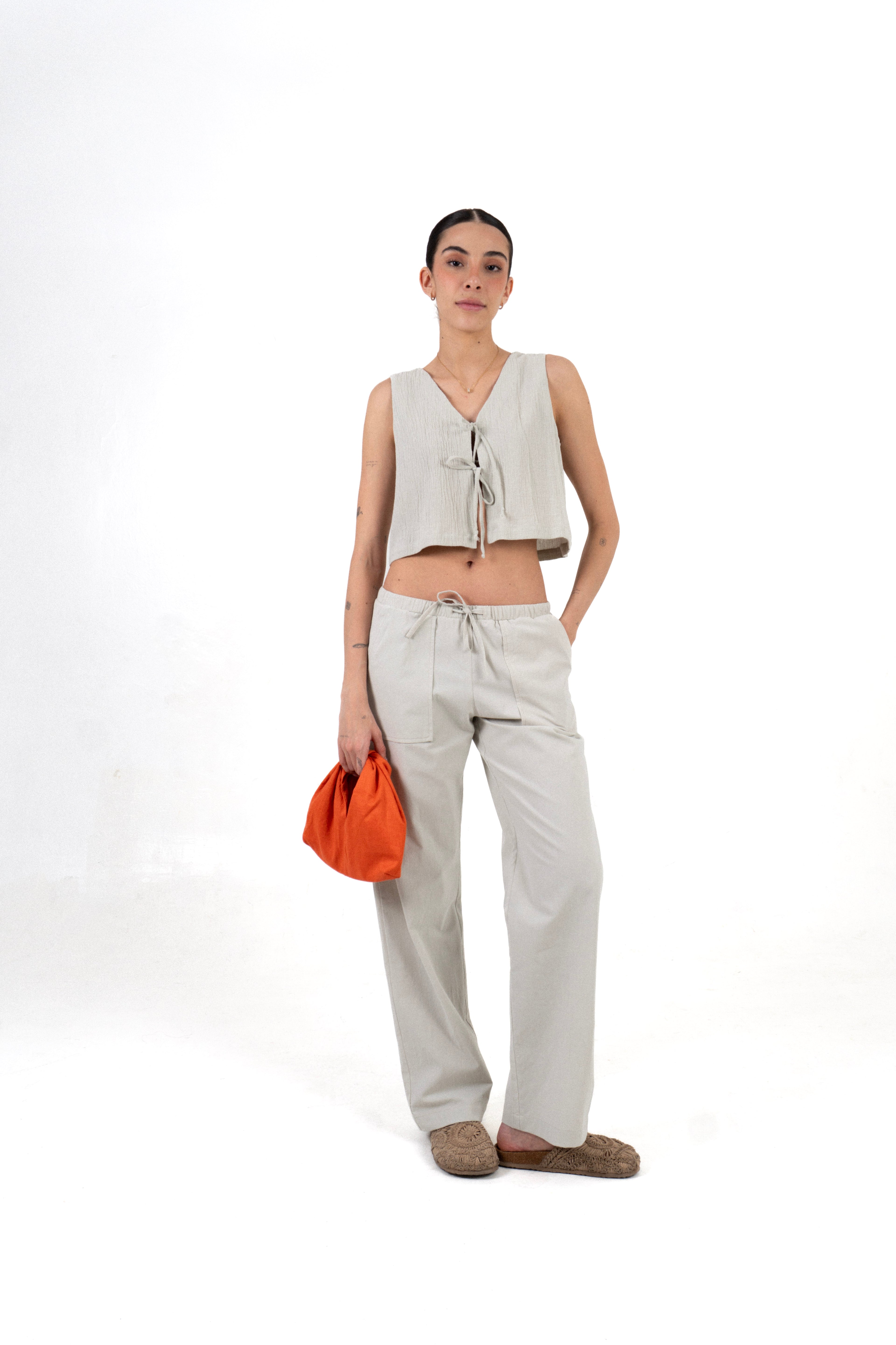 Pantalon Ibiza - Latte (Manta)