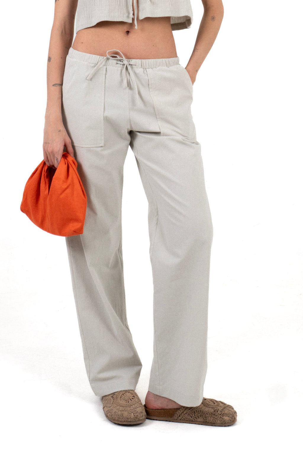 Pantalon Ibiza - Latte (Manta)