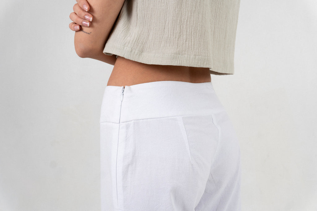 Pantalon Miranda - Blanco (Manta)